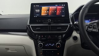 Used 2024 Mahindra XUV 3XO AX5 1.2 Petrol AT Petrol Automatic interior MUSIC SYSTEM & AC CONTROL VIEW