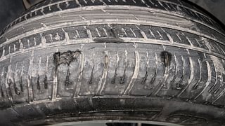 Used 2022 Tata Harrier XZ Plus Dual Tone Diesel Manual tyres LEFT REAR TYRE TREAD VIEW