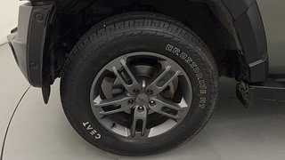 Used 2022 Mahindra Thar LX 4 STR Hard Top Diesel AT 4WD Diesel Automatic tyres LEFT FRONT TYRE RIM VIEW