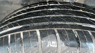 Used 2022 Tata Punch Creative Dual Tone Petrol Manual tyres LEFT FRONT TYRE TREAD VIEW