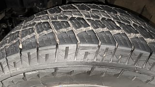 Used 2022 Mahindra Thar LX 4 STR Hard Top Diesel AT 4WD Diesel Automatic tyres LEFT FRONT TYRE TREAD VIEW