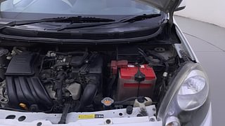 Used 2015 Nissan Micra Active [2012-2020] XV Safety Pack Petrol Manual engine ENGINE LEFT SIDE HINGE & APRON VIEW