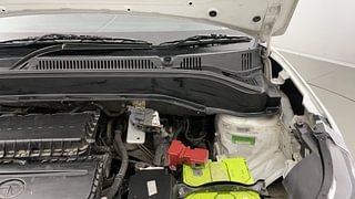 Used 2022 Tata Punch Creative Dual Tone Petrol Manual engine ENGINE LEFT SIDE HINGE & APRON VIEW