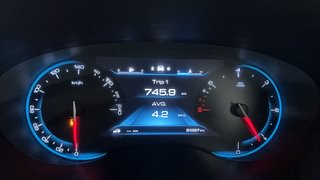 Used 2020 MG Motors Hector 2.0 Sharp Dual Tone Diesel Manual interior CLUSTERMETER VIEW