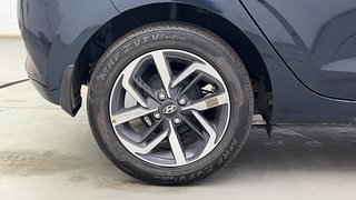 Used 2022 Hyundai Grand i10 Nios Asta AMT 1.2 Kappa VTVT Petrol Automatic tyres RIGHT REAR TYRE RIM VIEW
