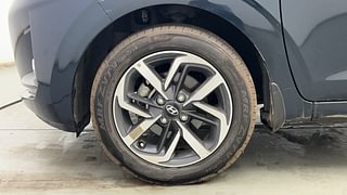 Used 2022 Hyundai Grand i10 Nios Asta AMT 1.2 Kappa VTVT Petrol Automatic tyres LEFT FRONT TYRE RIM VIEW