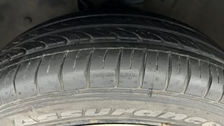 Used 2019 Maruti Suzuki Ignis Delta AMT Petrol Petrol Automatic tyres LEFT FRONT TYRE TREAD VIEW