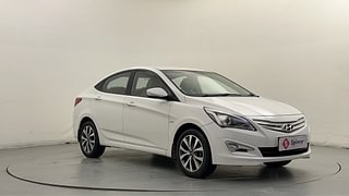 Used 2016 Hyundai Fluidic Verna 4S [2015-2018] 1.6 VTVT SX Petrol Manual exterior RIGHT FRONT CORNER VIEW