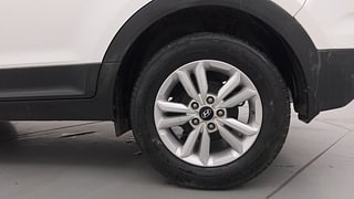 Used 2016 Hyundai Creta [2015-2018] 1.6 SX Plus Petrol Petrol Manual tyres LEFT REAR TYRE RIM VIEW
