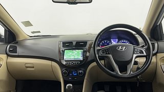 Used 2016 Hyundai Fluidic Verna 4S [2015-2018] 1.6 VTVT SX Petrol Manual interior DASHBOARD VIEW