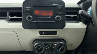 Used 2019 Maruti Suzuki Ignis Delta AMT Petrol Petrol Automatic interior MUSIC SYSTEM & AC CONTROL VIEW