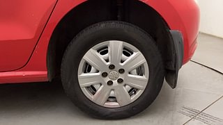 Used 2012 Volkswagen Polo Trendline 1.2L (P) Petrol Manual tyres LEFT REAR TYRE RIM VIEW