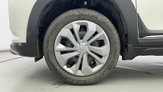 Used 2024 Maruti Suzuki Fronx Delta 1.2L AGS Petrol Automatic tyres LEFT FRONT TYRE RIM VIEW