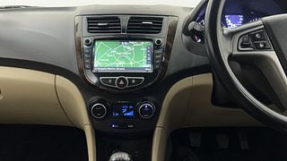 Used 2016 Hyundai Fluidic Verna 4S [2015-2018] 1.6 VTVT SX Petrol Manual interior MUSIC SYSTEM & AC CONTROL VIEW