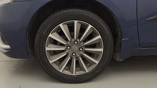 Used 2019 Maruti Suzuki Ciaz Alpha Petrol Petrol Manual tyres LEFT FRONT TYRE RIM VIEW