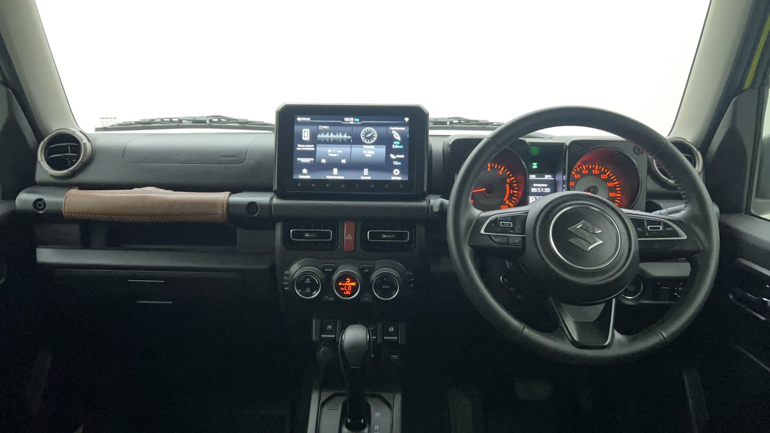 New Maruti Suzuki Jimny interior DASHBOARD VIEW