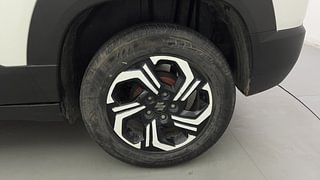 Used 2023 Maruti Suzuki Brezza ZXI Petrol Manual tyres LEFT REAR TYRE RIM VIEW