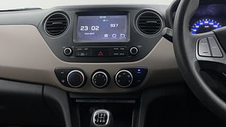Used 2019 Hyundai Xcent [2017-2019] SX  Petrol+CNG (Outside Fitted) Petrol+cng Manual interior MUSIC SYSTEM & AC CONTROL VIEW