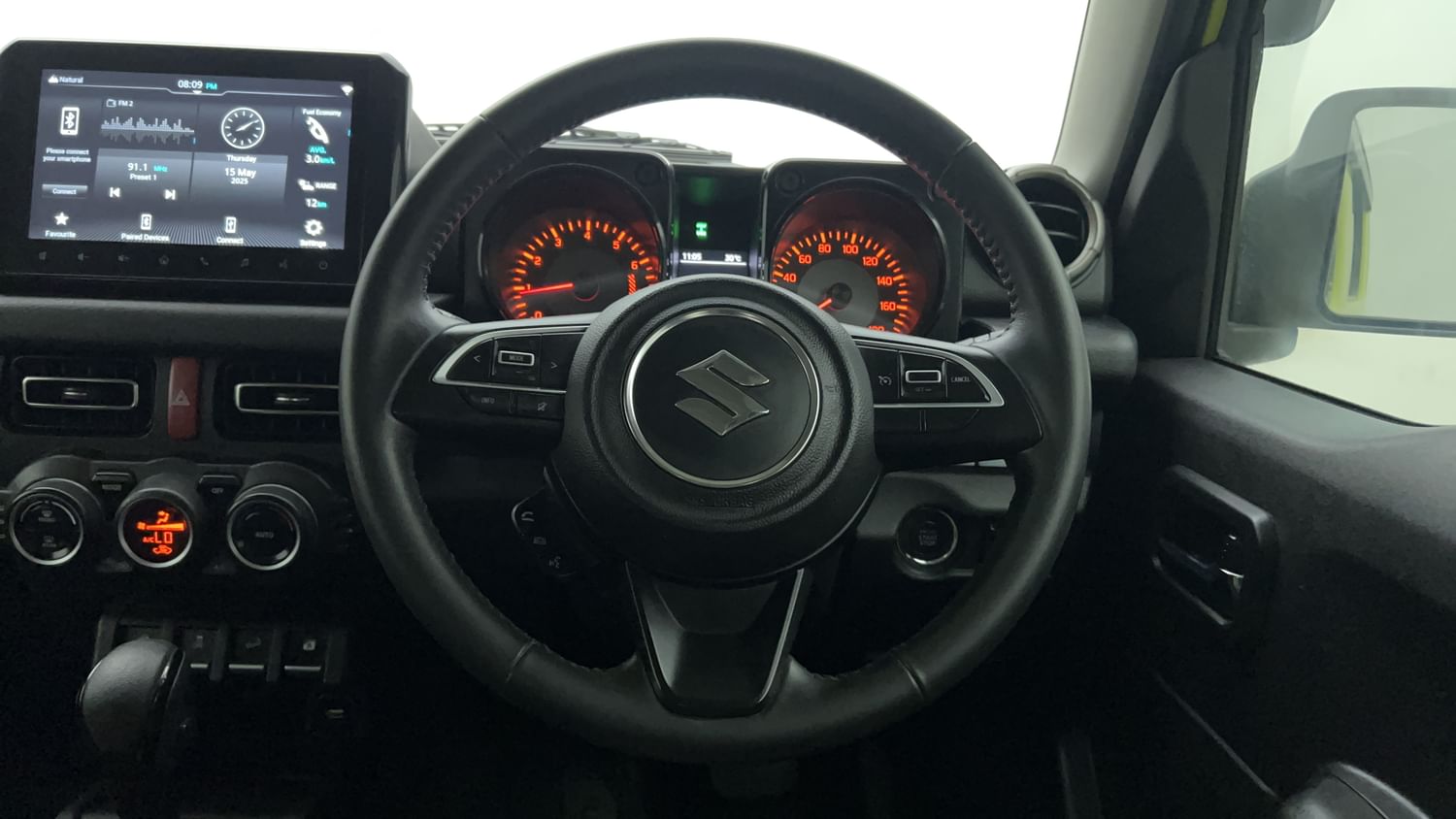 New Maruti Suzuki Jimny interior STEERING VIEW