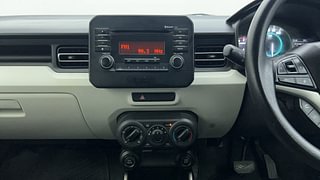 Used 2018 Maruti Suzuki Ignis Zeta AMT Petrol Petrol Automatic interior MUSIC SYSTEM & AC CONTROL VIEW