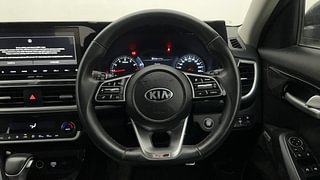 Used 2020 Kia Seltos GTX Plus DCT Dual Tone Petrol Automatic interior STEERING VIEW