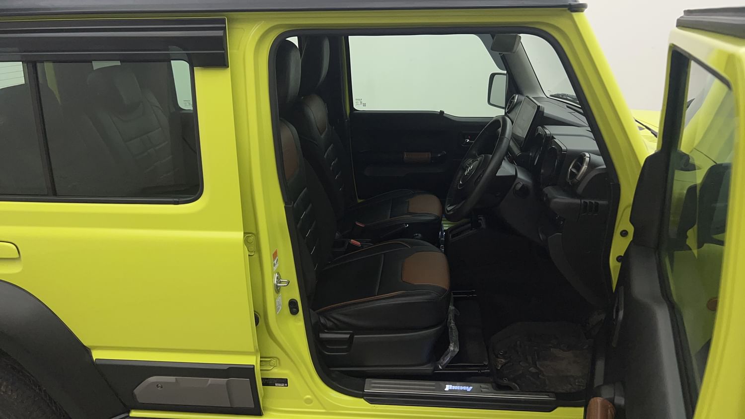 New Maruti Suzuki Jimny interior RIGHT SIDE FRONT DOOR CABIN VIEW