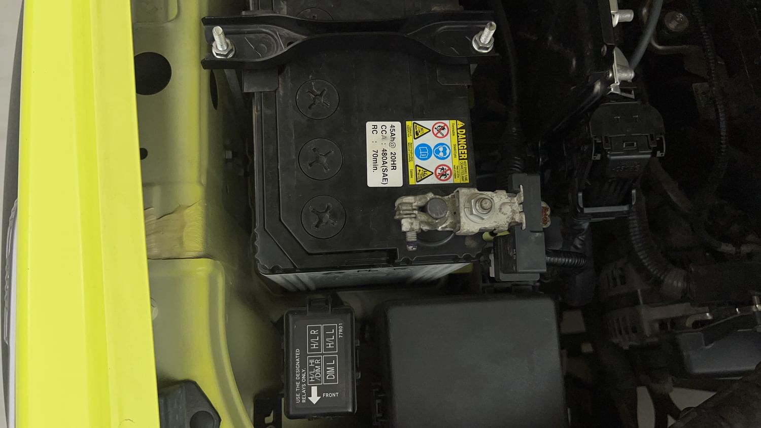 New Maruti Suzuki Jimny engine ENGINE RIGHT SIDE VIEW