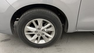 Used 2024 Toyota Innova Crysta 2.4 GX 8 STR Diesel Manual tyres LEFT FRONT TYRE RIM VIEW