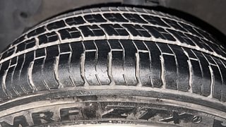 Used 2019 Hyundai Xcent [2017-2019] SX  Petrol+CNG (Outside Fitted) Petrol+cng Manual tyres LEFT FRONT TYRE TREAD VIEW
