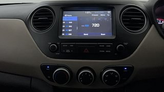Used 2018 Hyundai Grand i10 Sportz 1.2 Kappa VTVT Petrol Manual interior MUSIC SYSTEM & AC CONTROL VIEW
