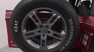 Used 2021 Mahindra Thar LX 4 STR Hard Top Petrol AT 4WD Petrol Automatic tyres SPARE TYRE VIEW