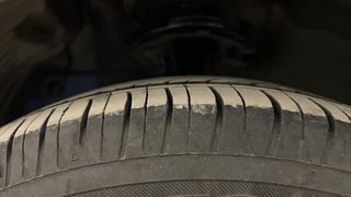 Used 2013 Hyundai Eon Magna Petrol Manual tyres LEFT FRONT TYRE TREAD VIEW