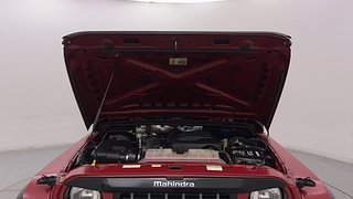 Used 2021 Mahindra Thar LX 4 STR Hard Top Petrol AT 4WD Petrol Automatic engine ENGINE & BONNET OPEN FRONT VIEW