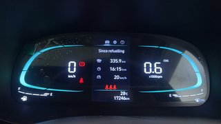 Used 2024 Hyundai Exter SX 1.2 CNG MT Petrol+cng Manual interior CLUSTERMETER VIEW