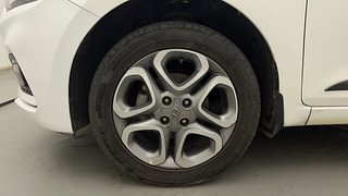 Used 2020 Hyundai Elite i20 Asta 1.2 (O) Petrol Manual tyres LEFT FRONT TYRE RIM VIEW