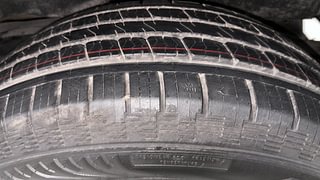Used 2021 Mahindra Thar LX 4 STR Hard Top Petrol AT 4WD Petrol Automatic tyres LEFT REAR TYRE TREAD VIEW