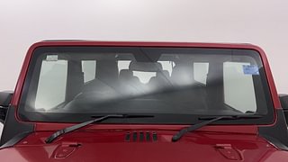 Used 2021 Mahindra Thar LX 4 STR Hard Top Petrol AT 4WD Petrol Automatic exterior FRONT WINDSHIELD VIEW
