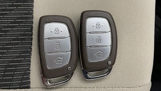 Used 2020 Hyundai Aura SX 1.2 Petrol Petrol Manual extra CAR KEY VIEW