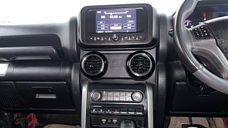 Used 2021 Mahindra Thar LX 4 STR Hard Top Petrol AT 4WD Petrol Automatic interior MUSIC SYSTEM & AC CONTROL VIEW