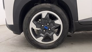 Used 2024 Hyundai Exter SX 1.2 CNG MT Petrol+cng Manual tyres LEFT FRONT TYRE RIM VIEW