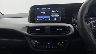 Used 2024 Hyundai Exter SX 1.2 CNG MT Petrol+cng Manual interior MUSIC SYSTEM & AC CONTROL VIEW