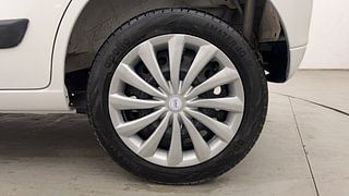 Used 2011 Maruti Suzuki Wagon R 1.0 [2010-2019] VXi Petrol Manual tyres LEFT REAR TYRE RIM VIEW