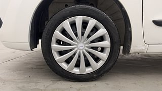 Used 2011 Maruti Suzuki Wagon R 1.0 [2010-2019] VXi Petrol Manual tyres LEFT FRONT TYRE RIM VIEW