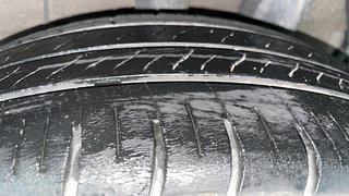 Used 2020 Hyundai Aura SX 1.2 Petrol Petrol Manual tyres LEFT REAR TYRE TREAD VIEW