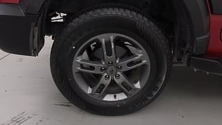 Used 2021 Mahindra Thar LX 4 STR Hard Top Petrol AT 4WD Petrol Automatic tyres RIGHT REAR TYRE RIM VIEW