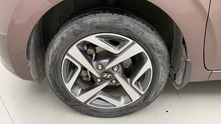 Used 2020 Hyundai Aura SX 1.2 Petrol Petrol Manual tyres LEFT FRONT TYRE RIM VIEW