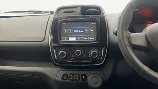 Used 2016 Renault Kwid RXT Petrol Manual interior MUSIC SYSTEM & AC CONTROL VIEW