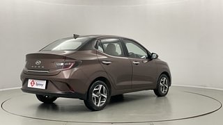 Used 2020 Hyundai Aura SX 1.2 Petrol Petrol Manual exterior RIGHT REAR CORNER VIEW