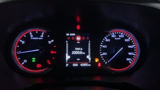 Used 2021 Mahindra Thar LX 4 STR Hard Top Petrol AT 4WD Petrol Automatic interior CLUSTERMETER VIEW