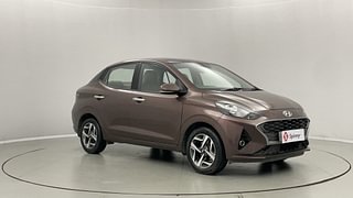 Used 2020 Hyundai Aura SX 1.2 Petrol Petrol Manual exterior RIGHT FRONT CORNER VIEW